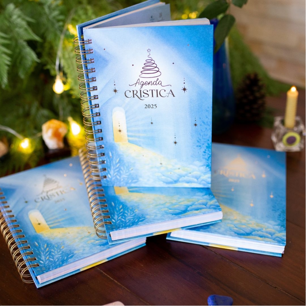 Agenda Crística 2025 + Planner Sophia 2025 de Brinde
