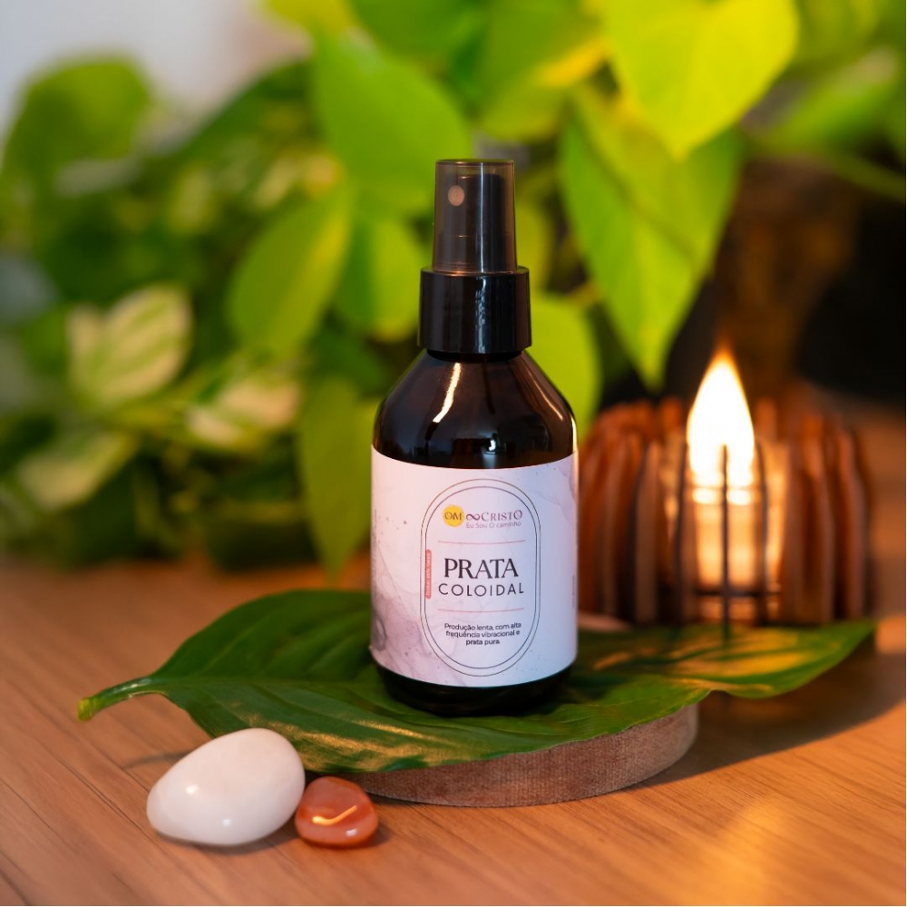 Prata Coloidal válvula spray