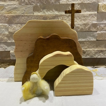 Presépio de Páscoa, Ressurreição